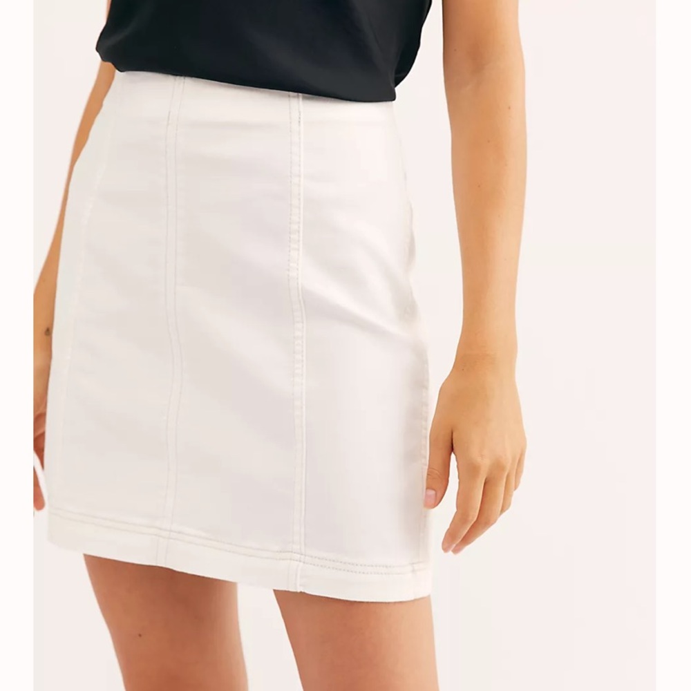Free People Modern Femme Mini Skirt